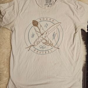Roark White Graphic Tee
